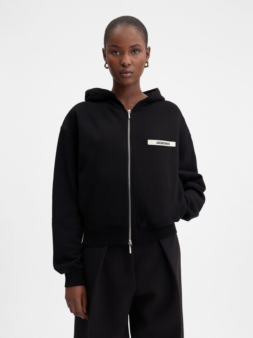The Gros Grain zipped hoodie by JACQUEMUS | Official website 