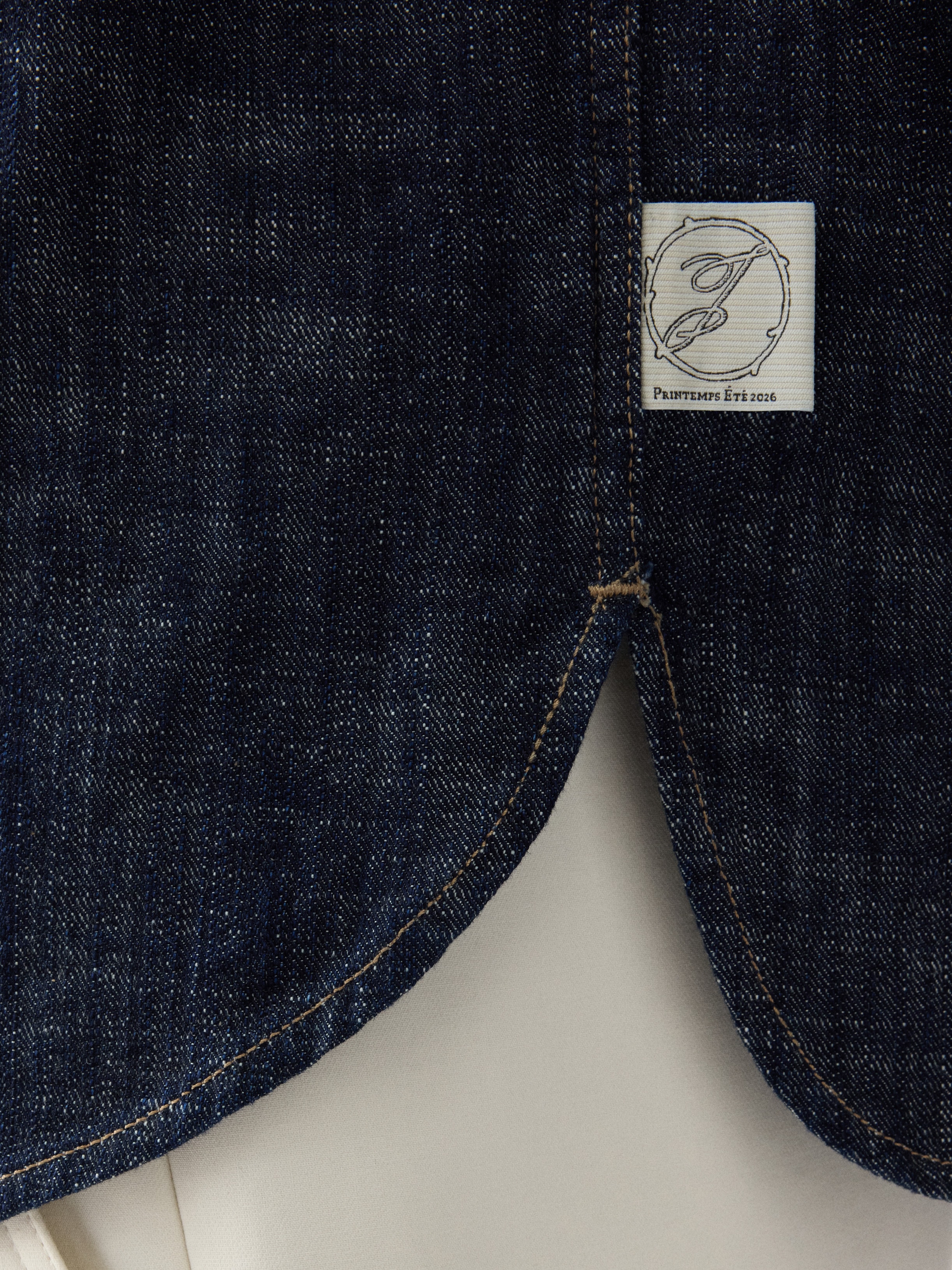 LA CHEMISE DE-NIMES SIMON