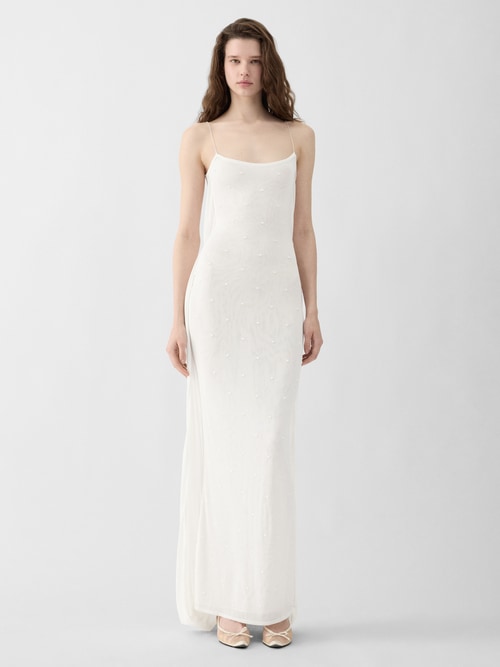 Plumetis ニットドレス