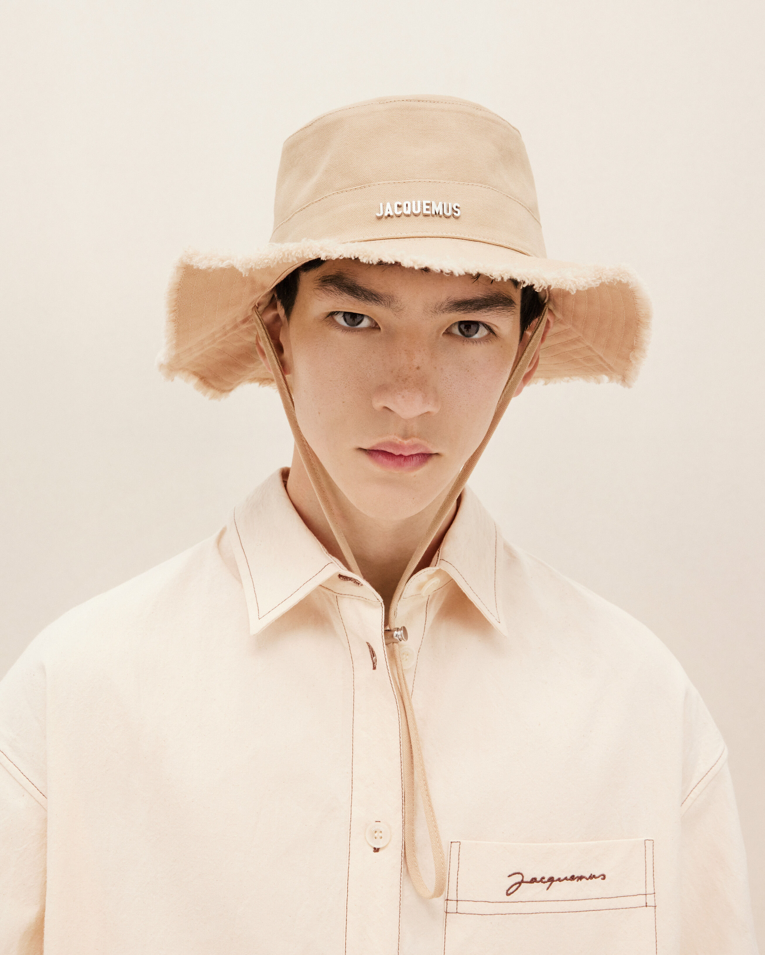 人気送料無料 JACQUEMUS ARTICHAUT LOGO ジャックムス バケットハット