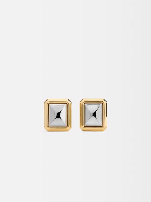 Carré ドロップイヤリング