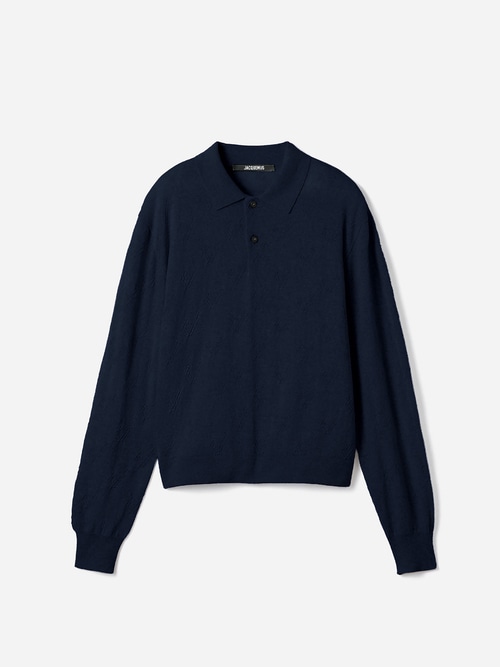 The Abbracio knit polo shirt