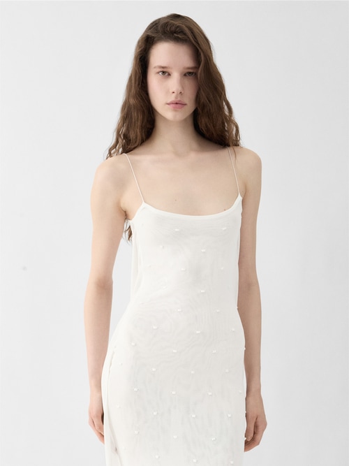 Plumetis ニットドレス