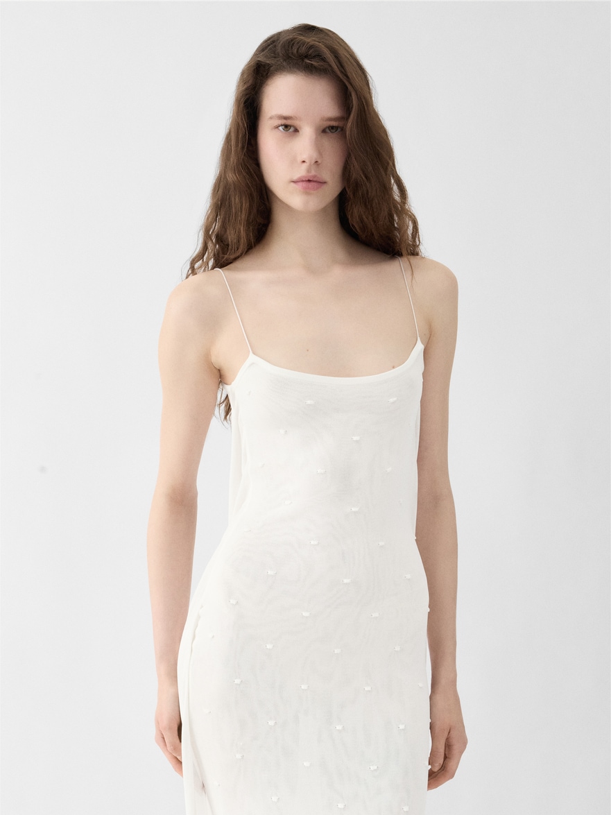 The Plumetis knit dress by JACQUEMUS | Official website
