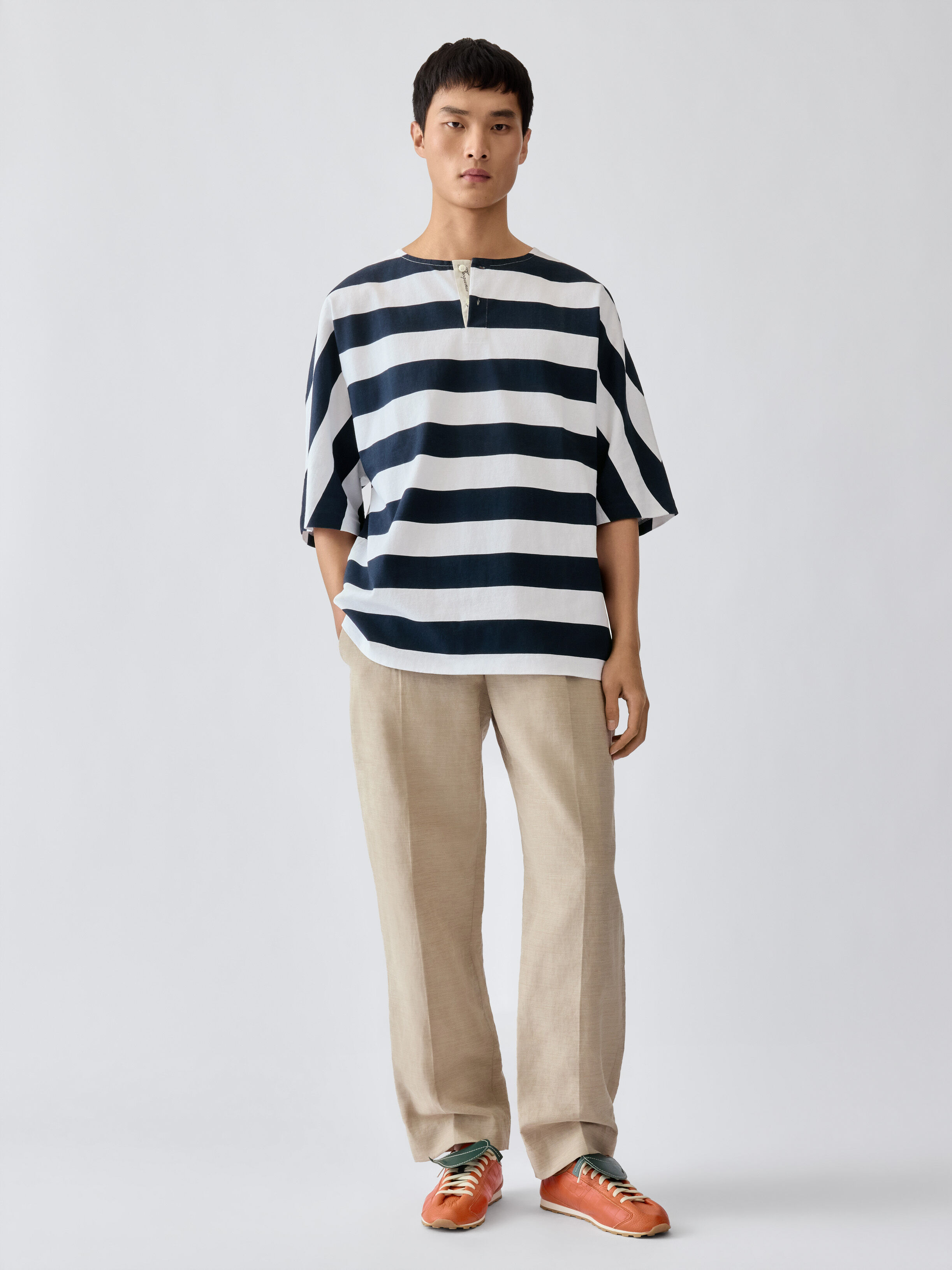 The Marinière short-sleeve t-shirt by JACQUEMUS | Official website