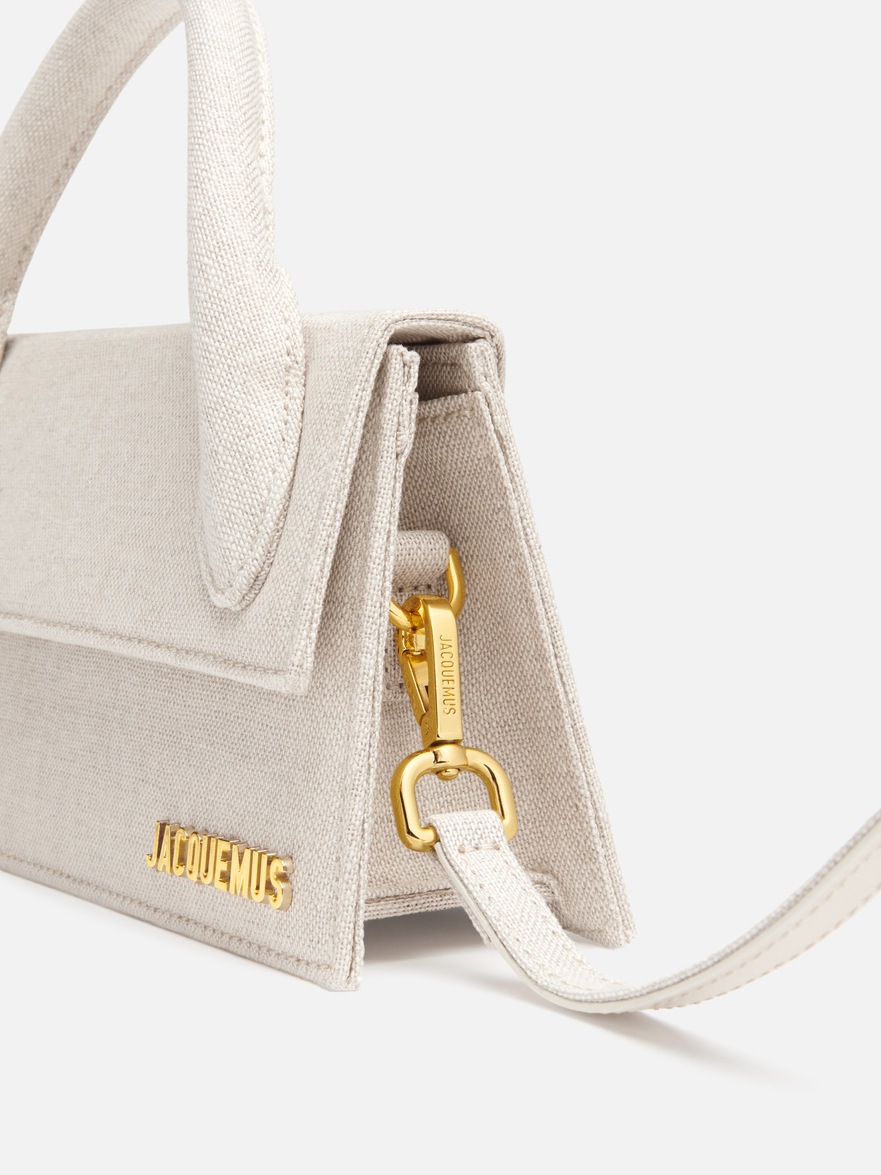 Sac Bandoulière Jacquemus Le Chiquito - Cuir Bleu Marine - Accessoires Inclus - Italie