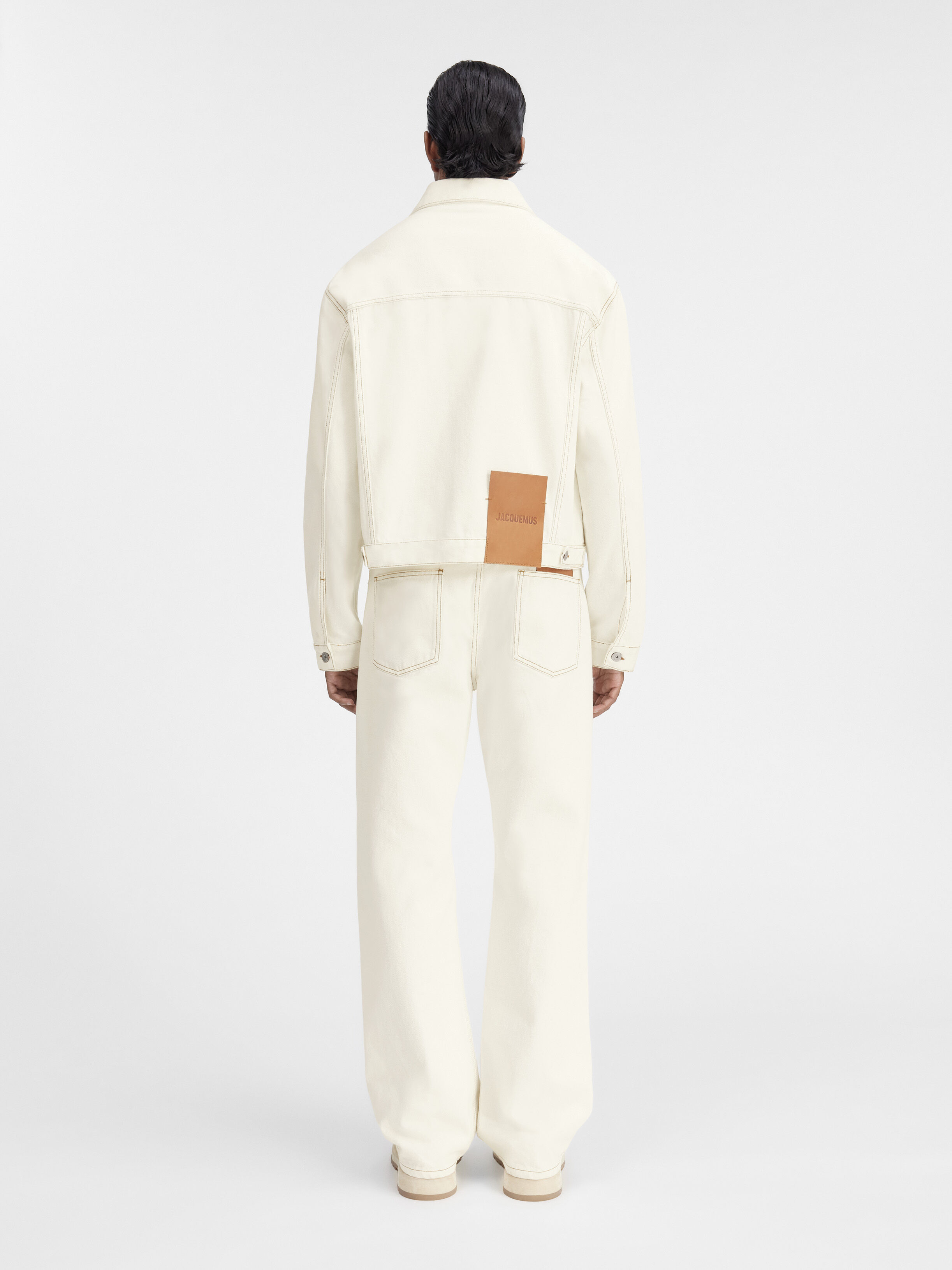 ポ*プ様 JACQUEMUS LE PAPIER ホワイトデニムジャケット The denim de-Nîmes jacket by JACQUEMUS | Official website