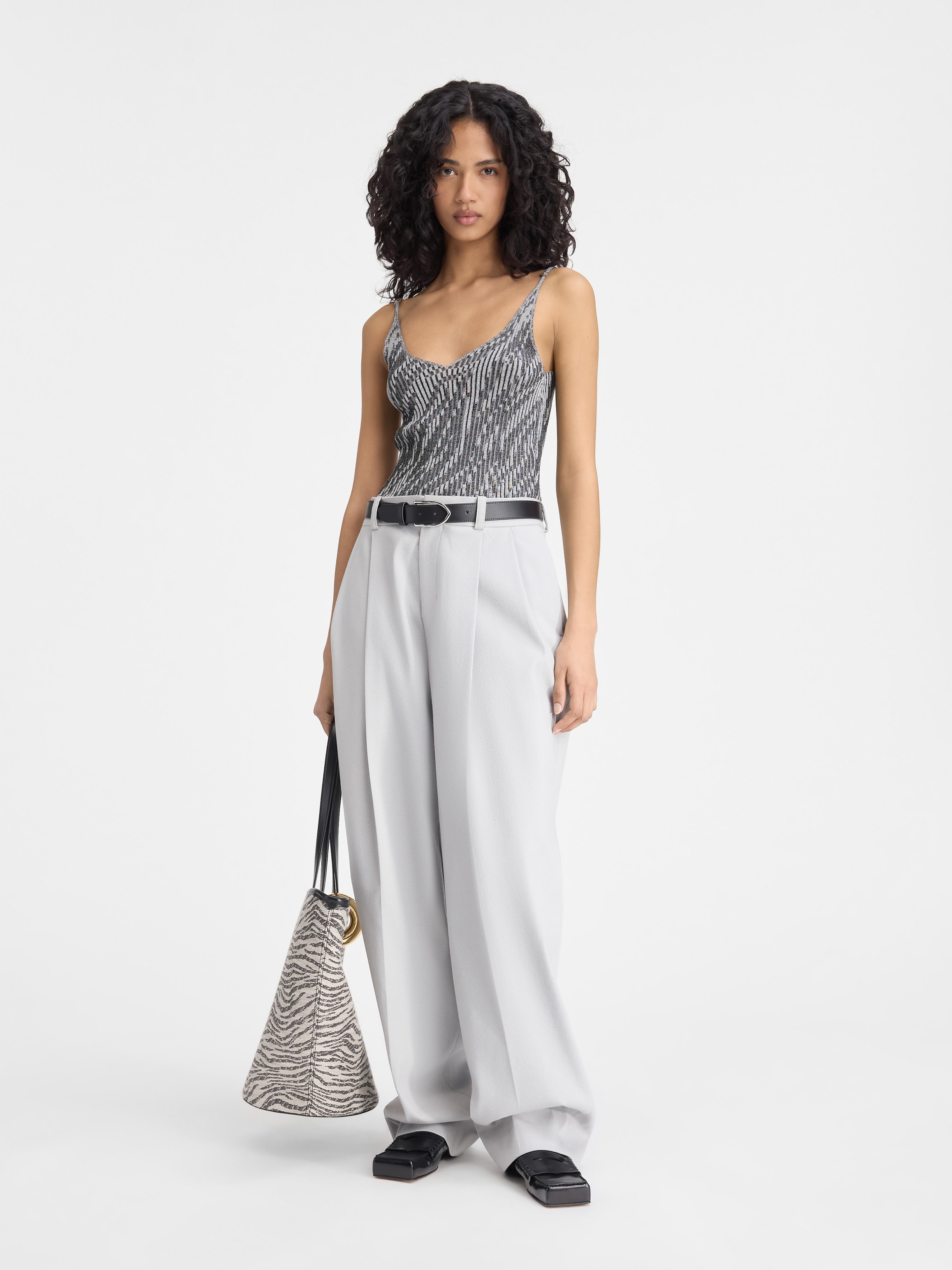 LE DEBARDEUR MAILLE ZEBRA