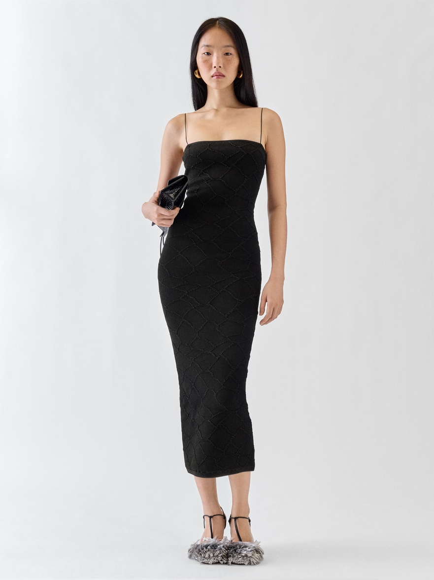 LA ROBE BUSTIER GIRAFFE