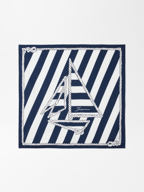 Le foulard Bateau Corde