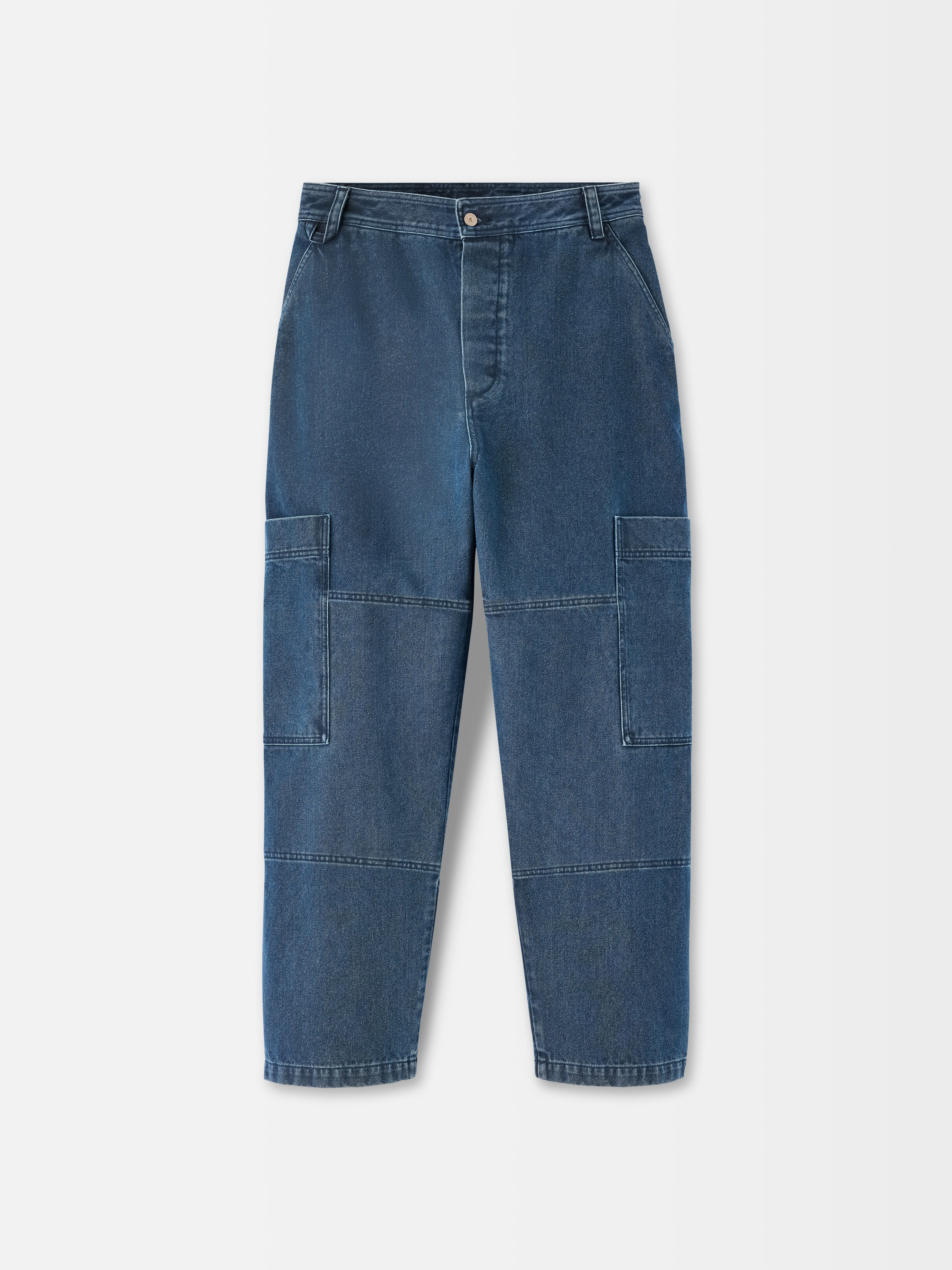The Carré de-Nîmes denim cargo pants by JACQUEMUS | Official website