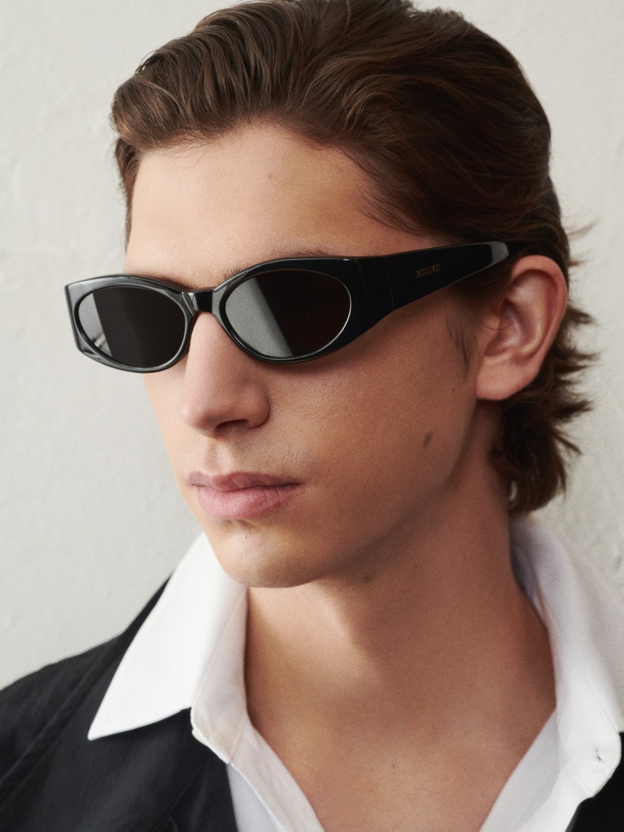 Jacquemus sunglasses OVALO JACQUEMUS - LES LUNETTES OVALO BLACK – SOLAR MTP main image 4