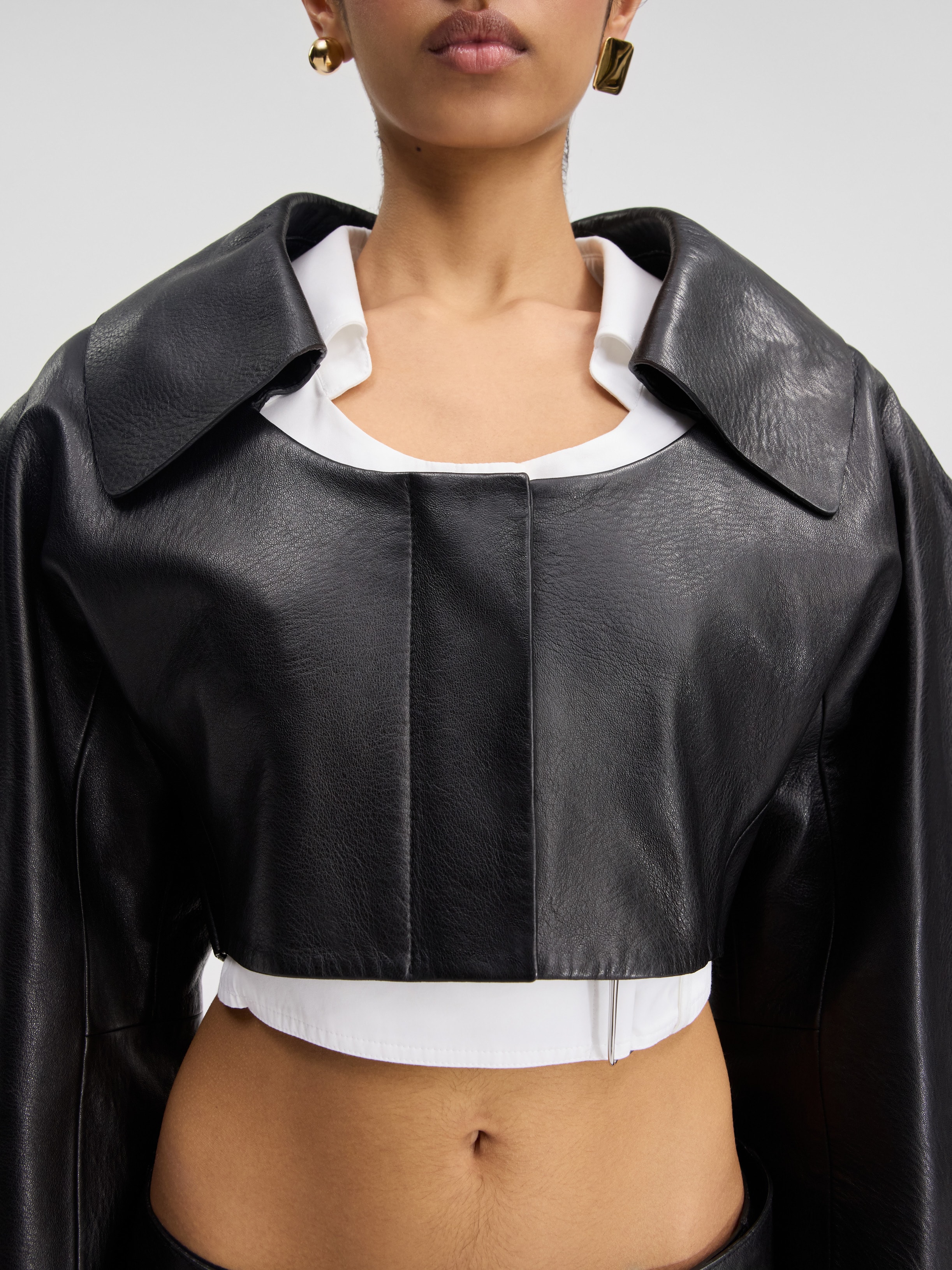 LA VESTE OBRA CUIR
