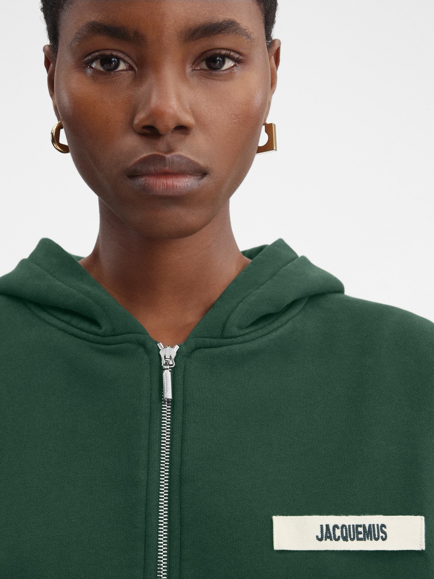 Jacquemus Le Chouchou zip upパーカー 【公式通販】