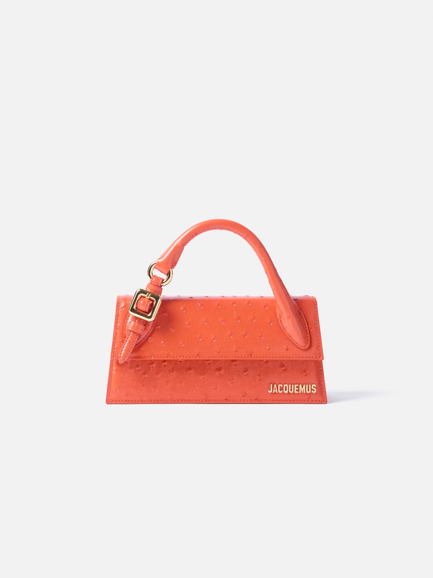 Jacquemus The Long Chiquito With Buckle In Orange