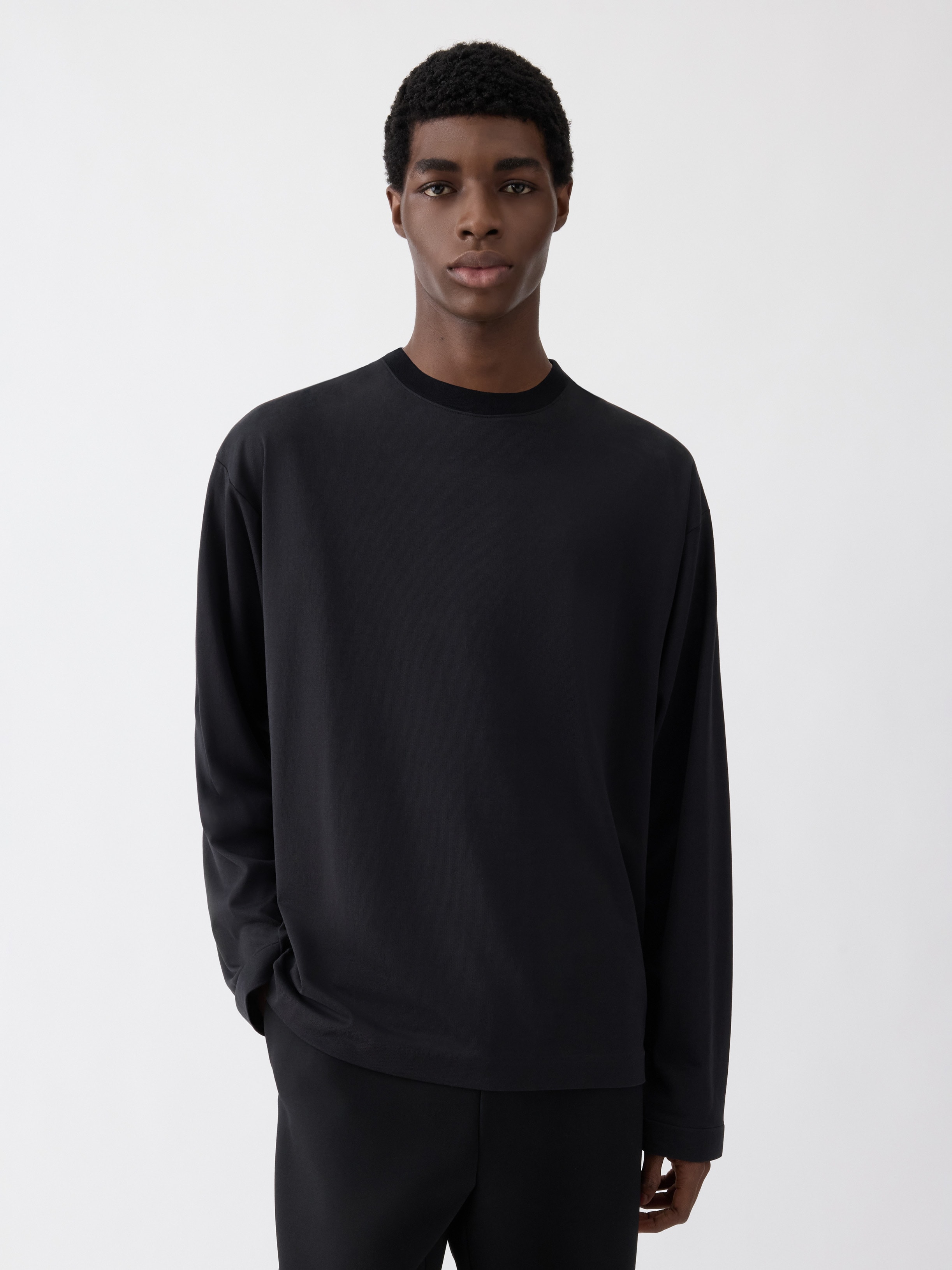 LE TSHIRT ROND CARRE ML