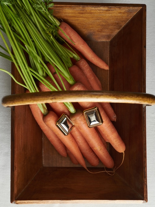 Carré ドロップイヤリング