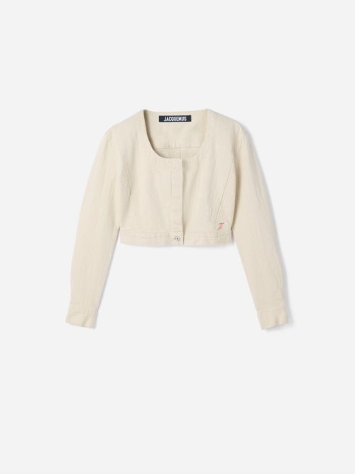 The de-N&icirc;mes Flipper denim top