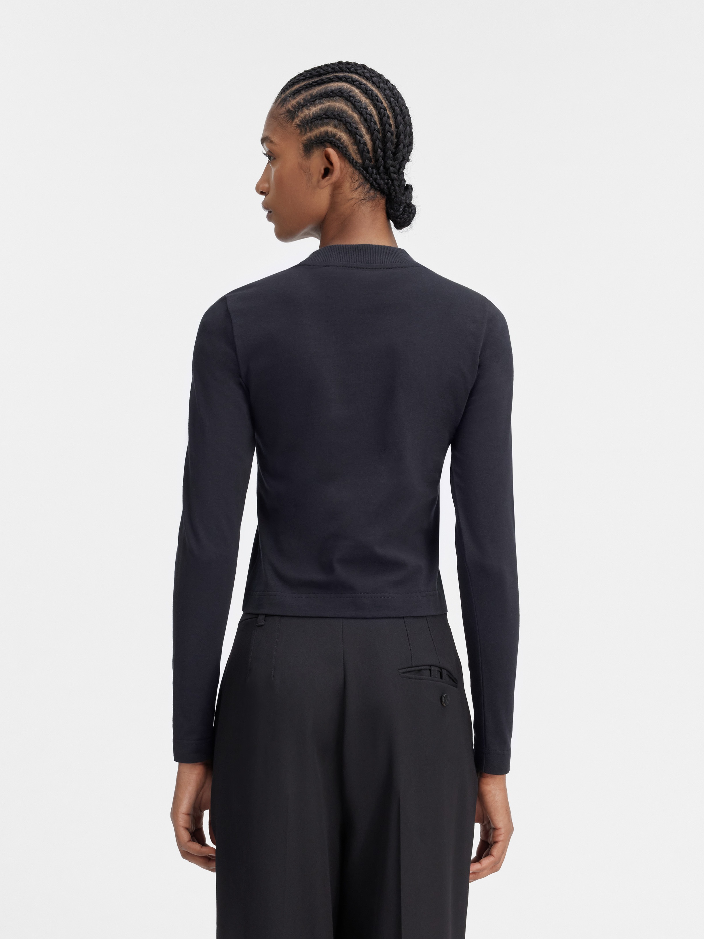 Jacquemus Le T-Shirt Gros Grain in Dark Green main image 1