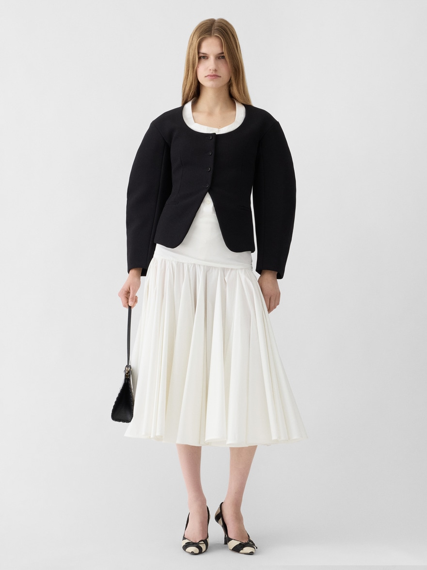 Jacquemus The Petticoat In White