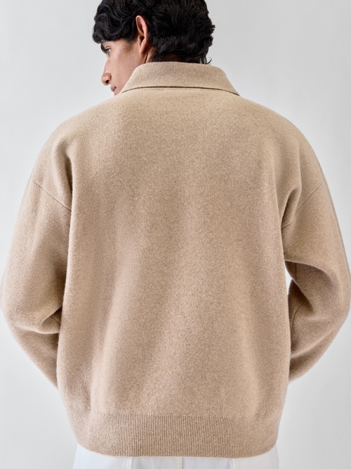 The Pallone vareuse-style knit