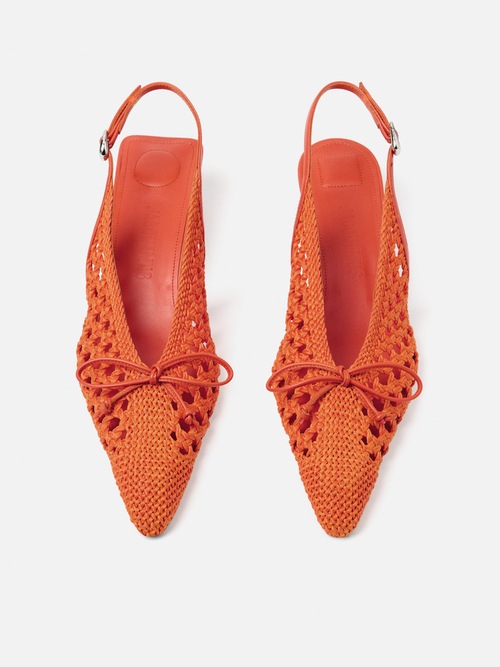 Les slingbacks Cubisto basses