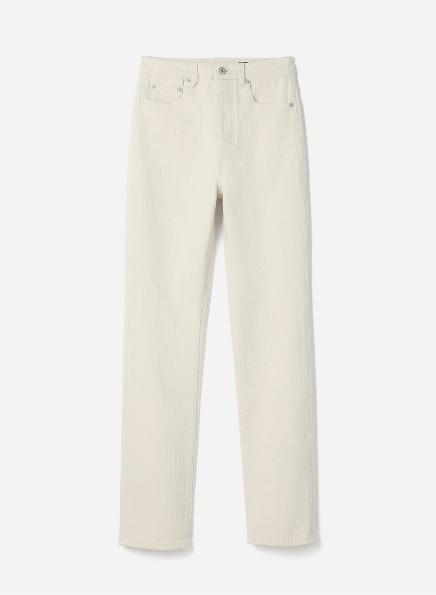 The de-Nîmes Palma denim pants by Jacquemus