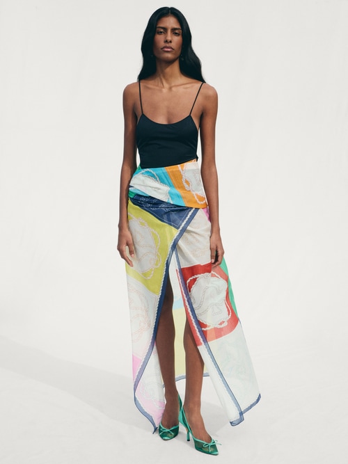 The Hippocampe sarong