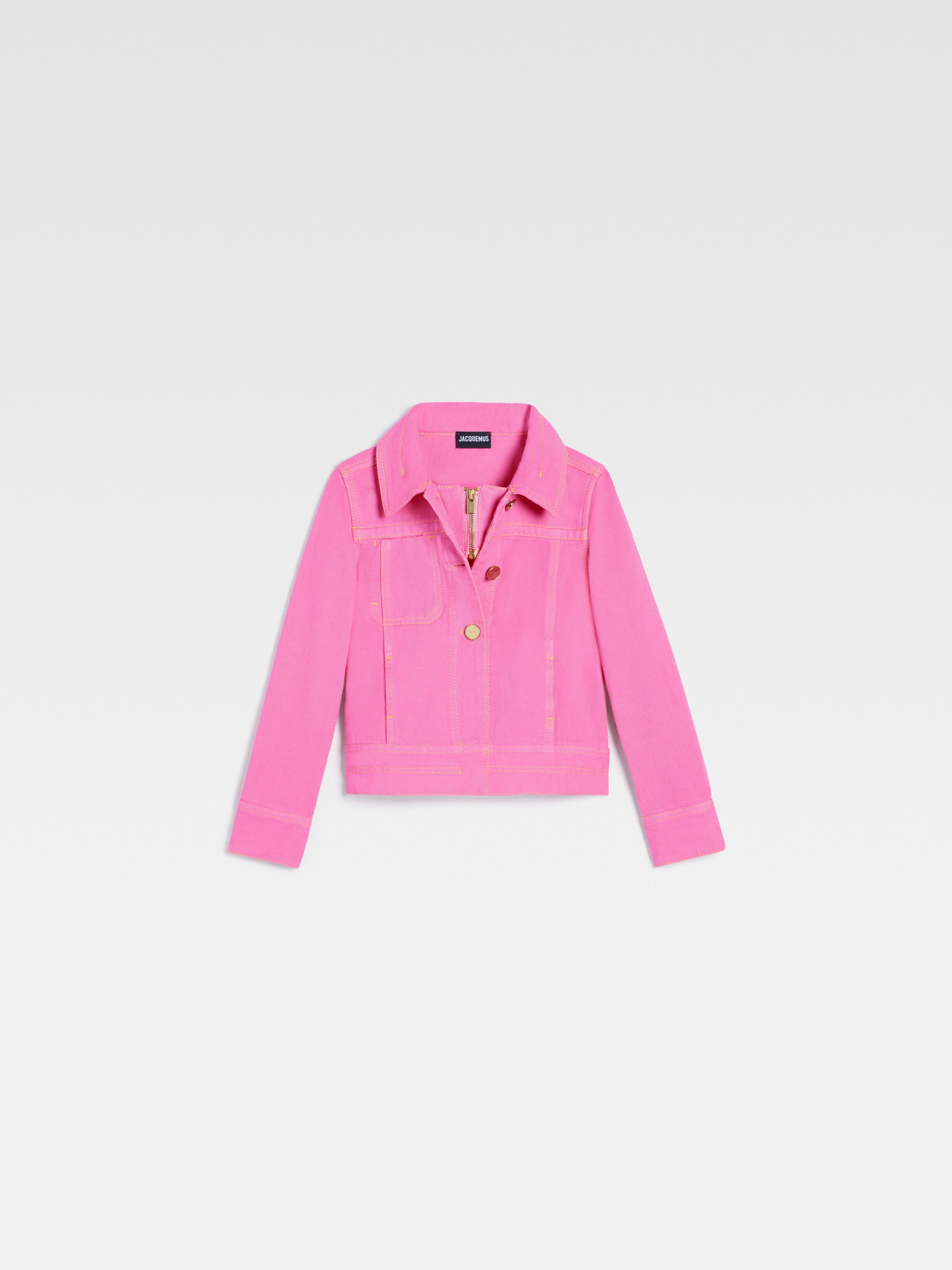The kids' de-Nîmes denim jacket by JACQUEMUS | Official website