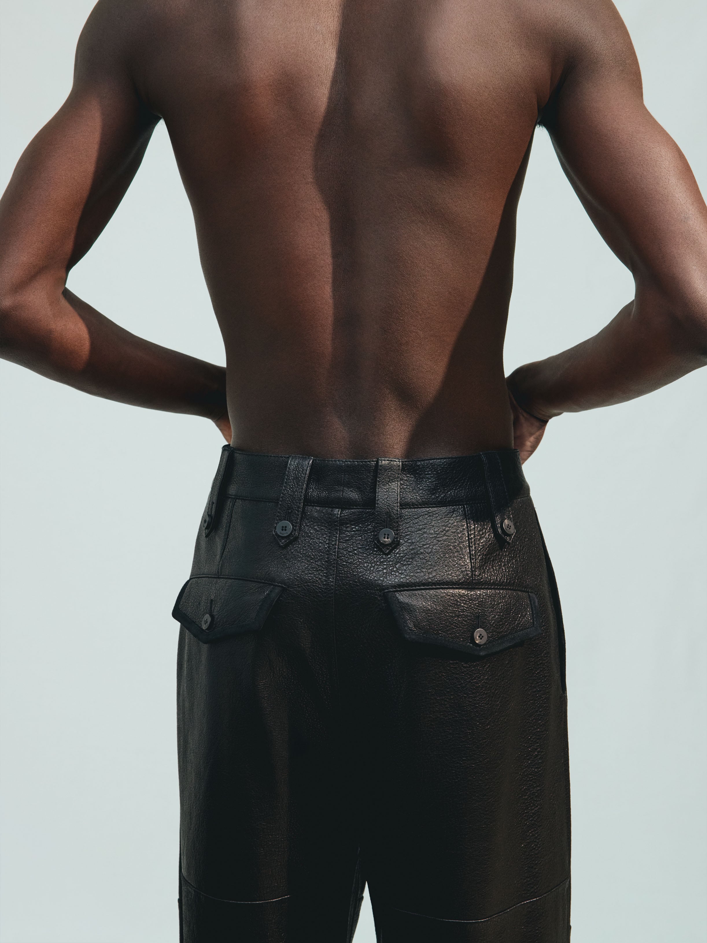 LE PANTALON TINTORE CUIR