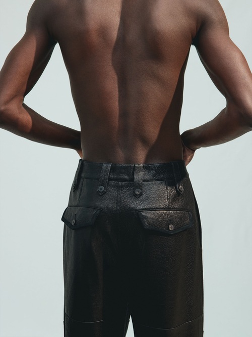 The Tintore leather pants