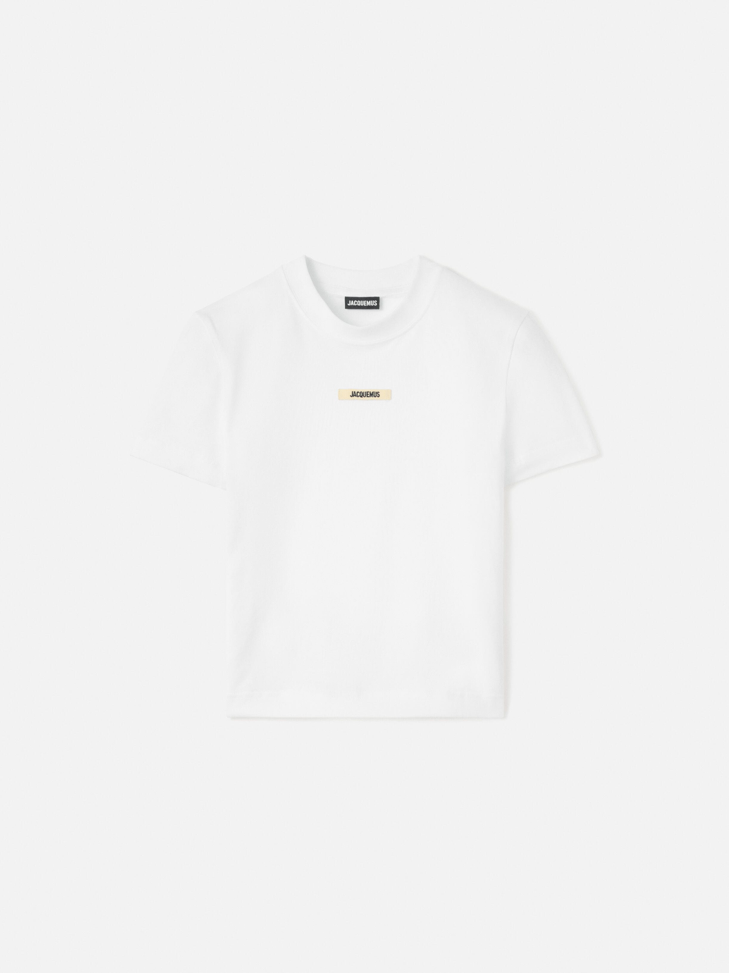 JACQUEMUS Le t-shirt Gros Grain tシャツ Jacquemus Le T-shirt Gros Grain T-shirt | Black | FARFETCH