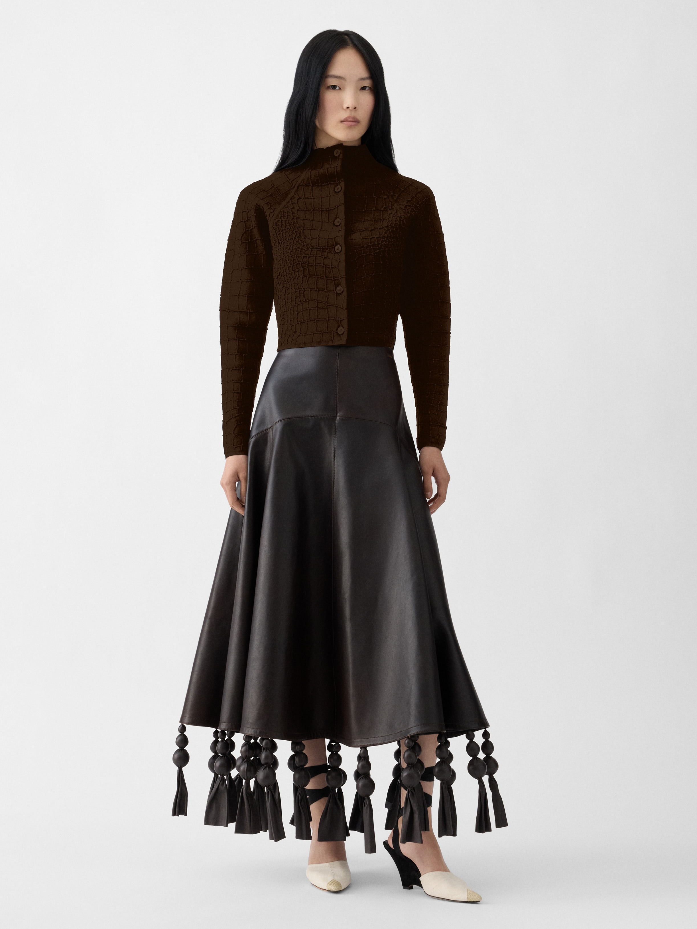 ★HAY★jacquemus★クルーネックカーディガン★新品★36★黒★ ☆HAY☆jacquemus☆クルーネックカーディガン☆新品☆36☆黒