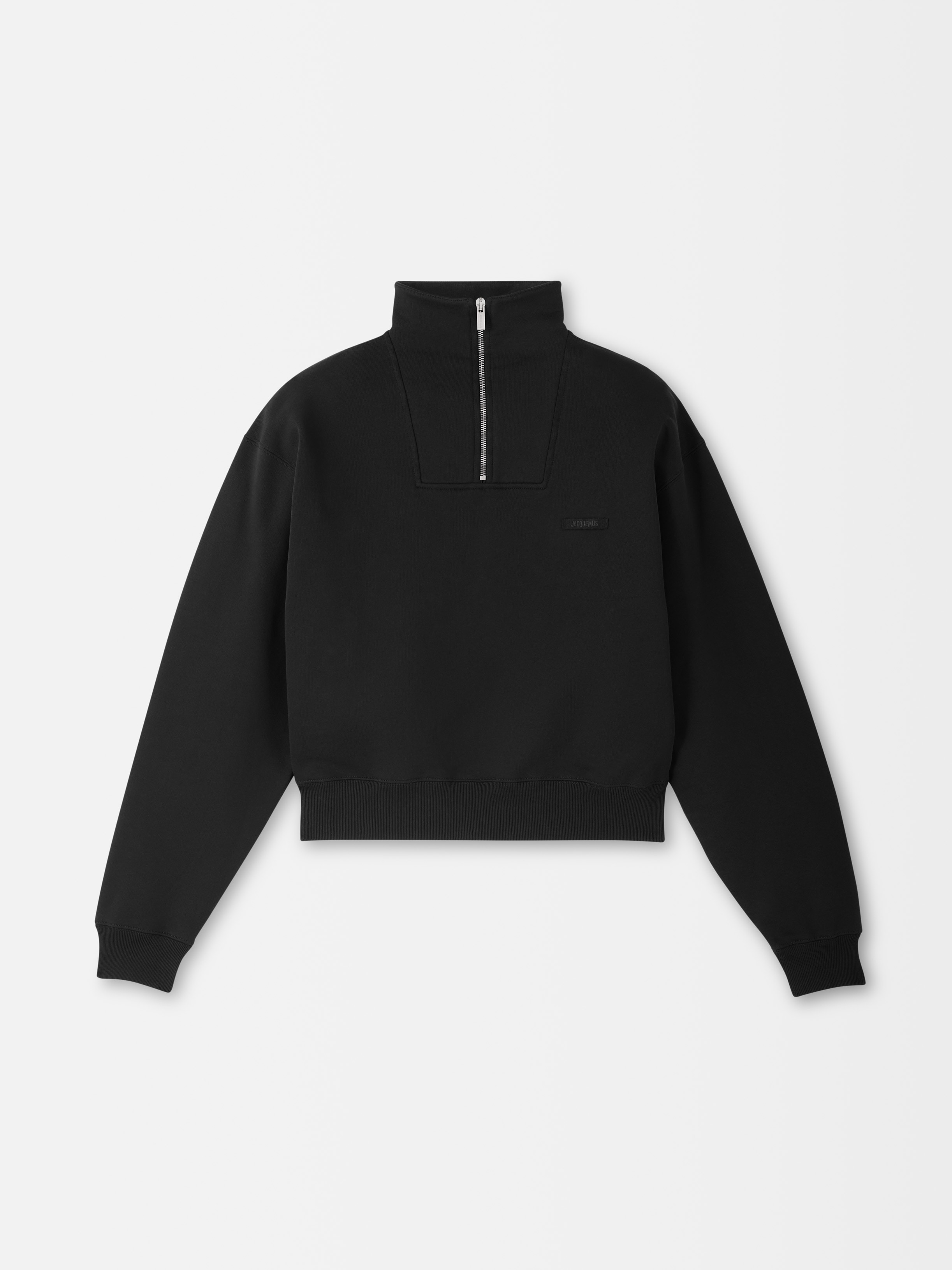 The Gros Grain zipped-rollneck sweatshirt by JACQUEMUS | Official