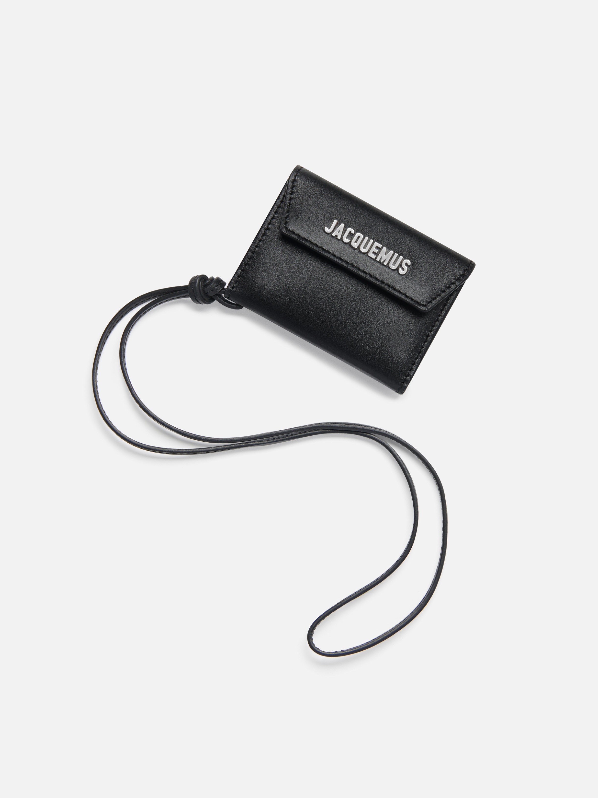 JACQUEMUS ブラックレザーケース（未使用） ジャックムス JACQUEMUS LE PORTE-MONNAIE TOURNI 24E241SL131-3060