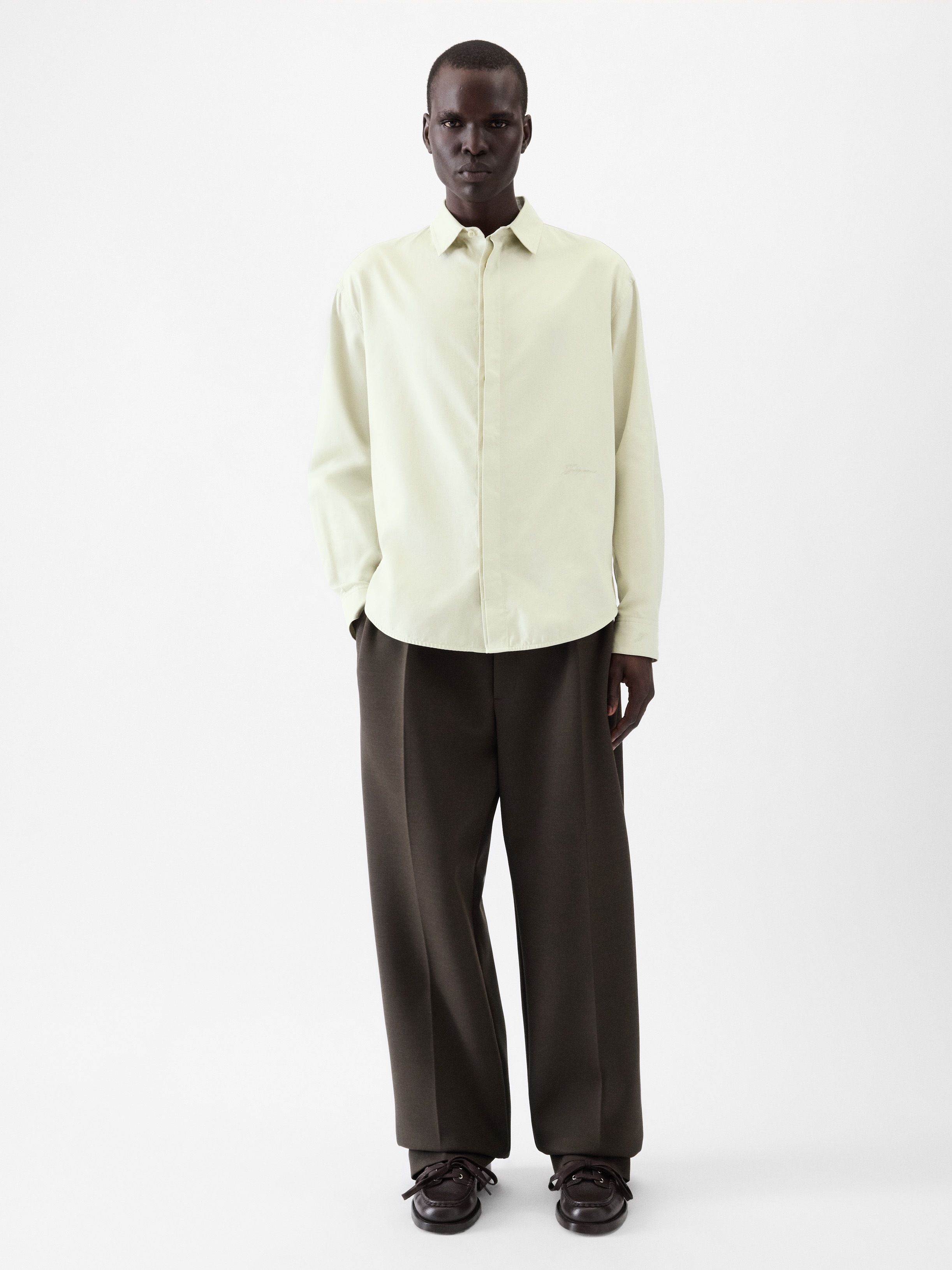 The Simon long-sleeve shirt by JACQUEMUS | Official website