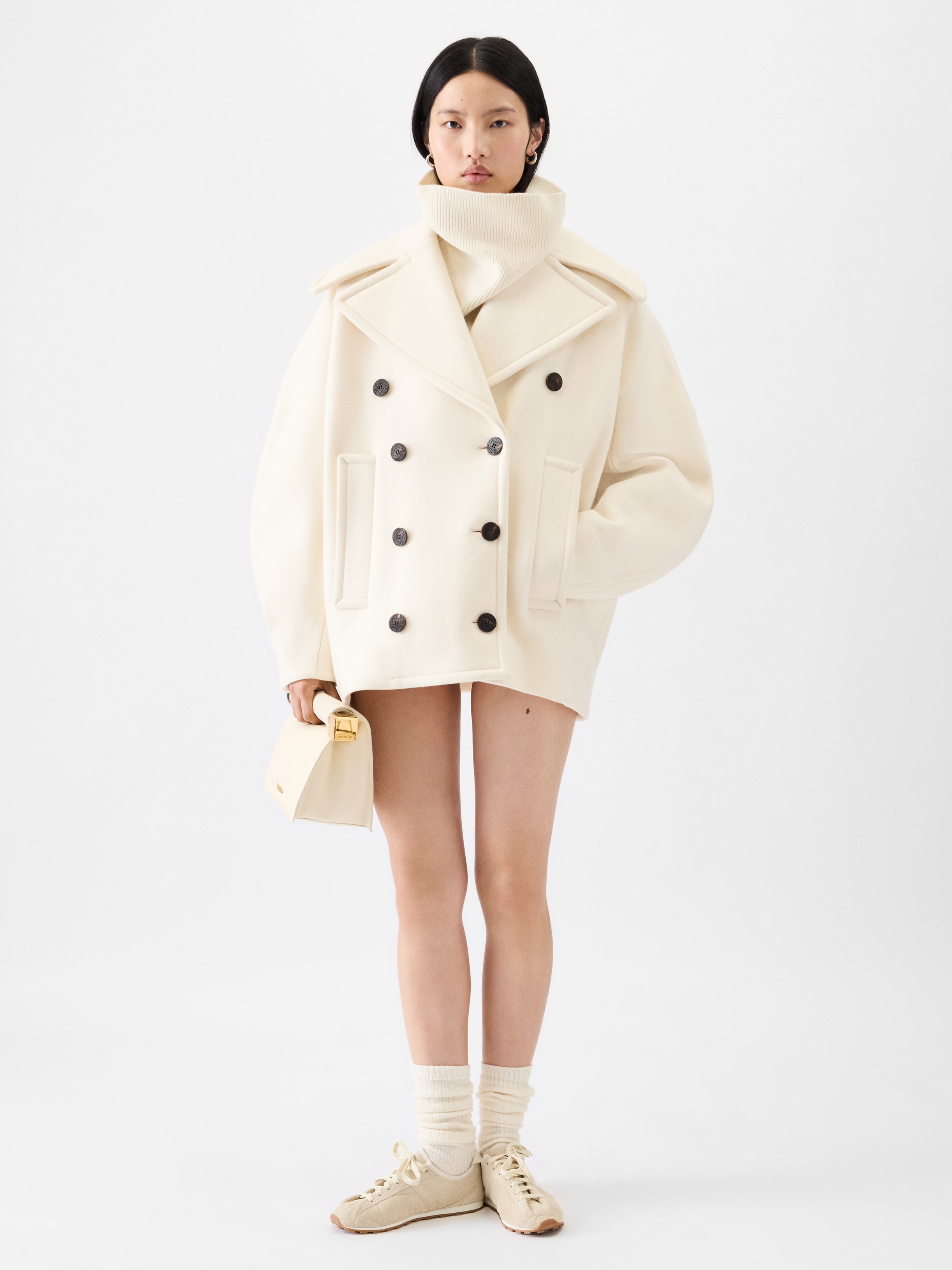 The Ovalo peacoat by JACQUEMUS | Official website