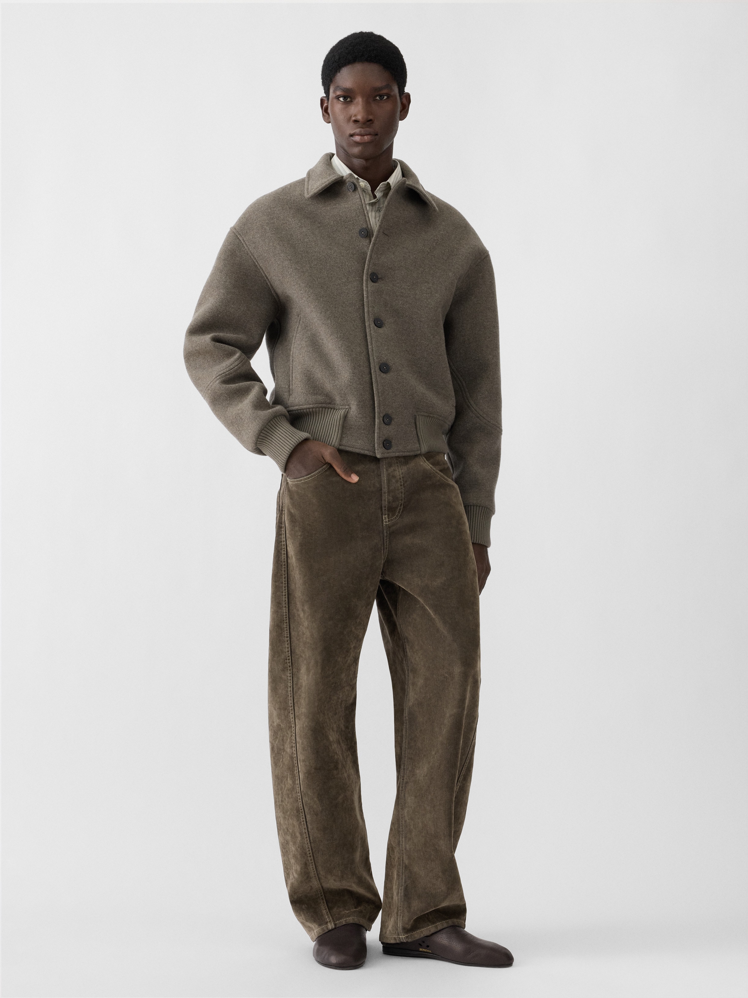 The Mirada de-Nîmes denim pants by JACQUEMUS | Official website