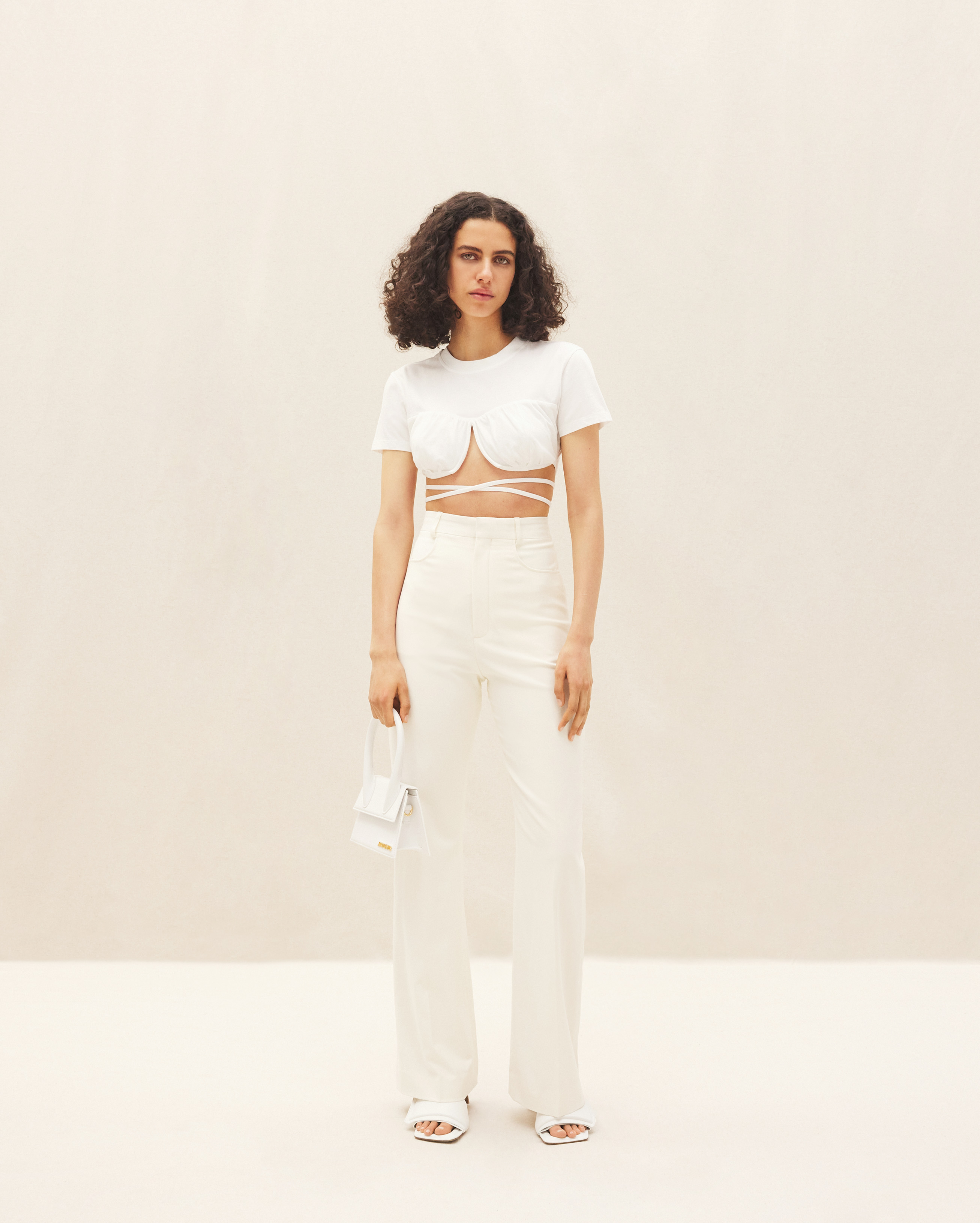 Jacquemus white t shirt Clearance