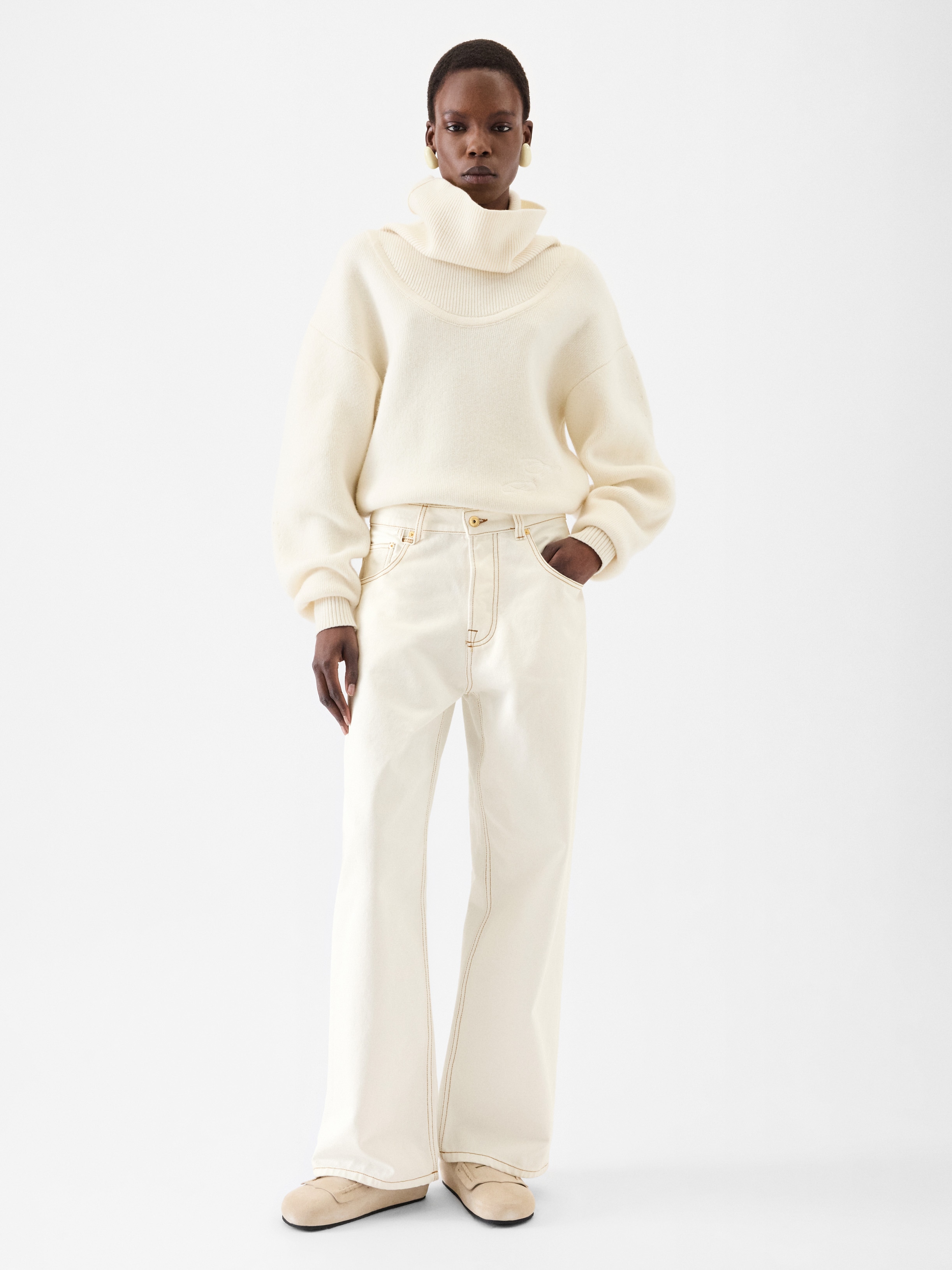 The wide de-Nîmes denim pants by JACQUEMUS | Official website