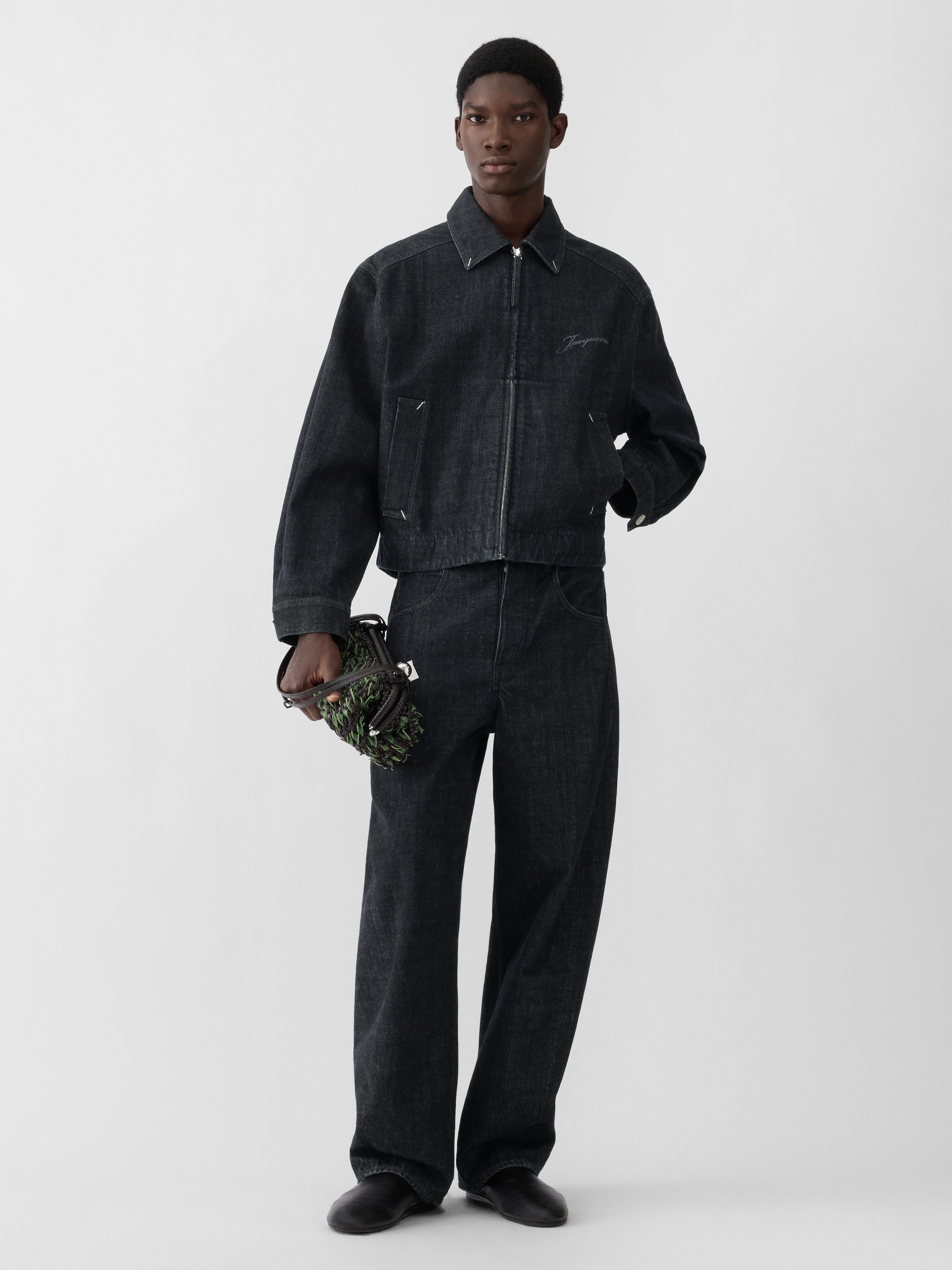 The Canevas de-Nîmes denim jacket by JACQUEMUS | Official website
